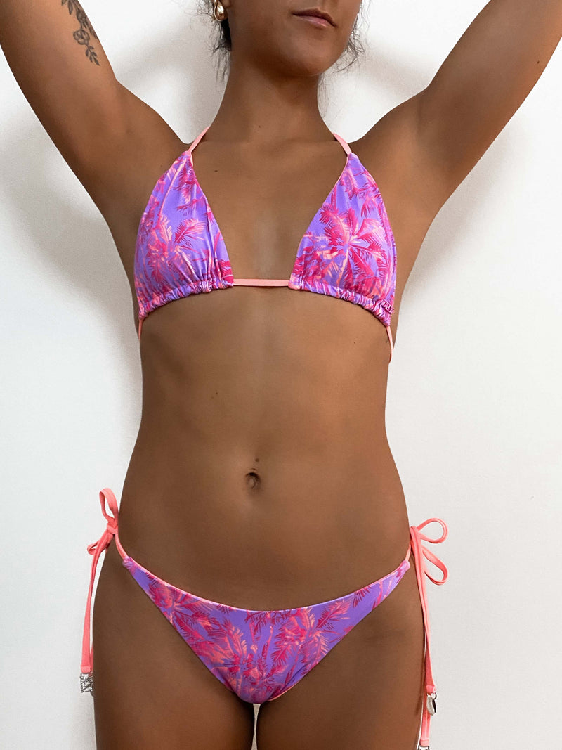 Bikini TAHAI lila REVERSIBLE