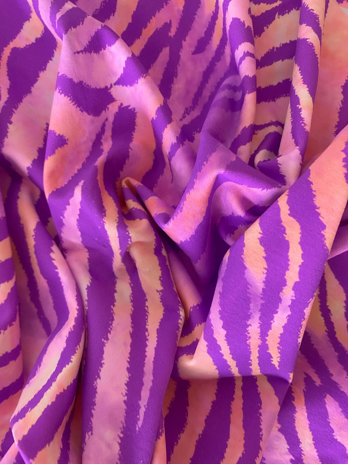 Bikini TAHAI zebra morado REVERSIBLE