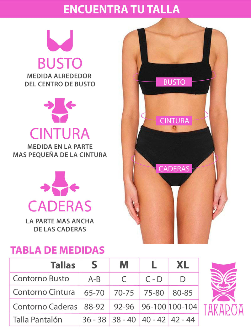 Bikini MAHINA café (Pantaleta REVERSIBLE)